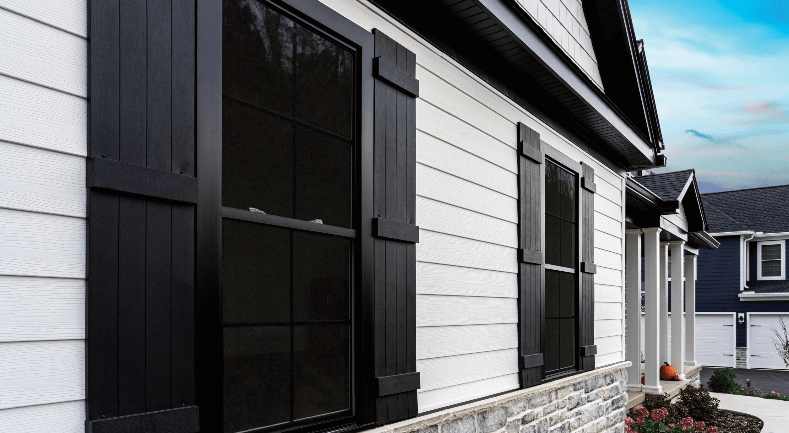 black windows