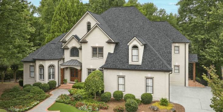 beautiful shingle roof