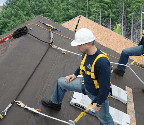 preparing for new roof