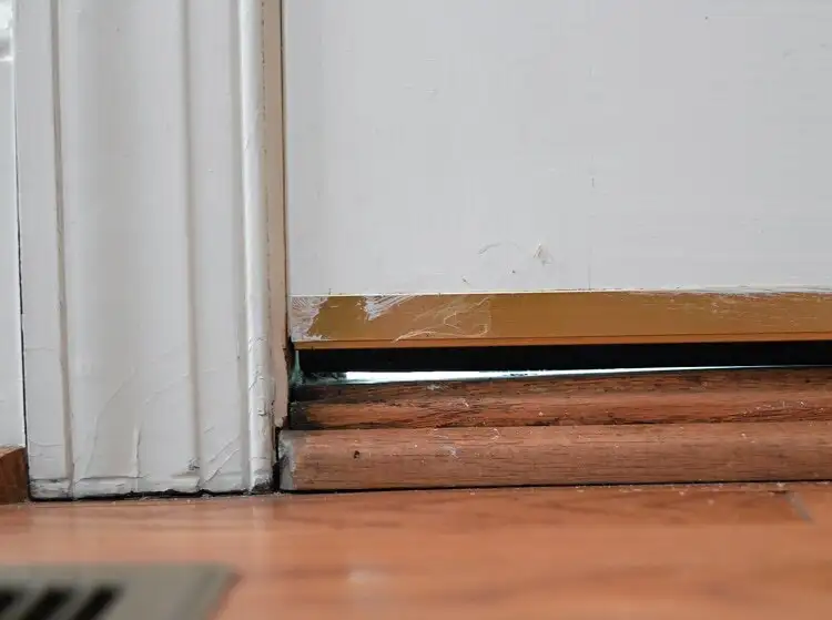 door gap