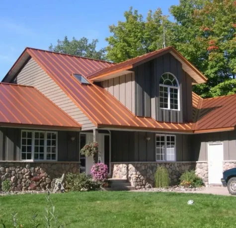 copper roof