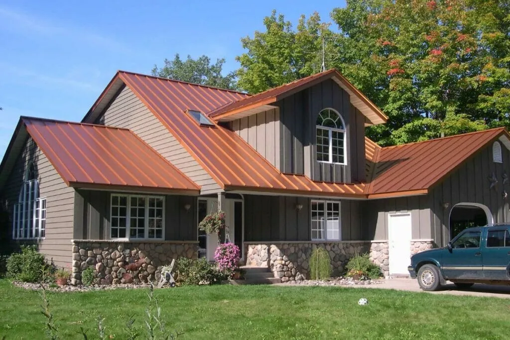 copper roof