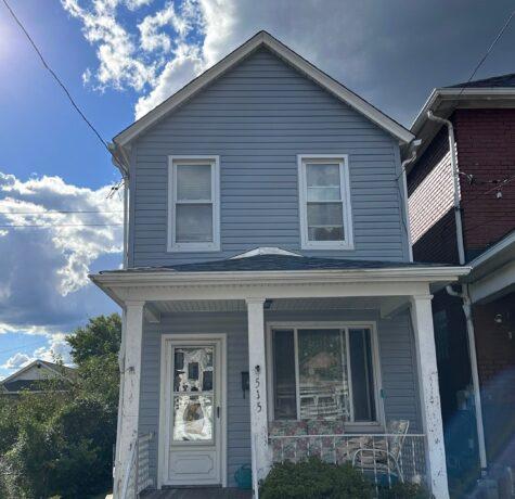 shotgun house with new roof and siding - in McKeesport, PA