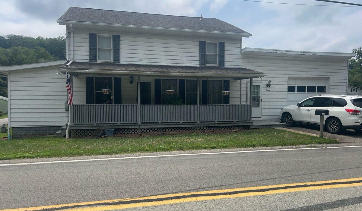 Before with old siding