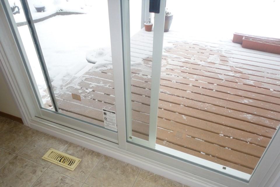 winterized patio door