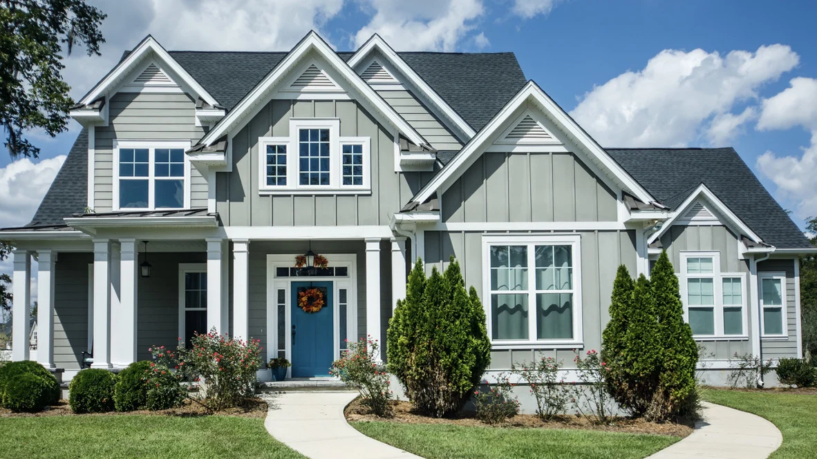 Gray James Hardie House