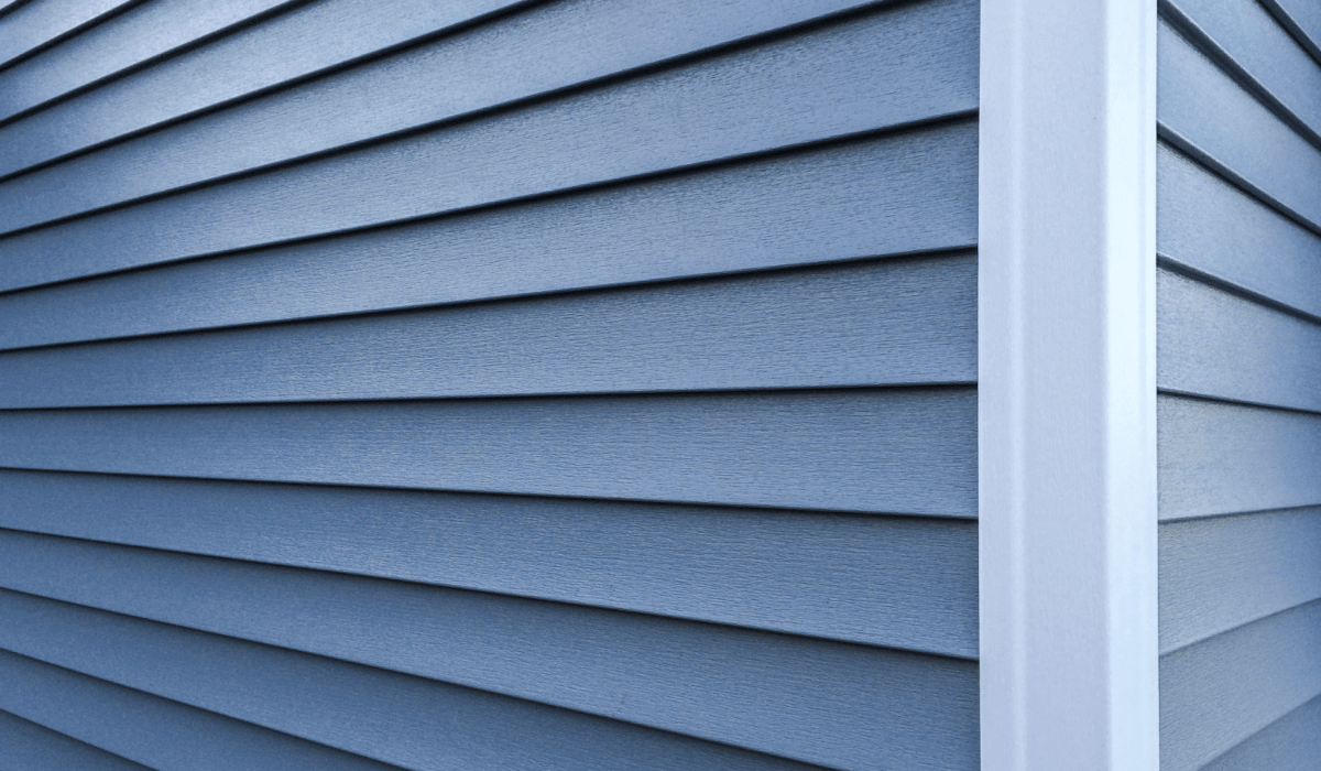 blue siding