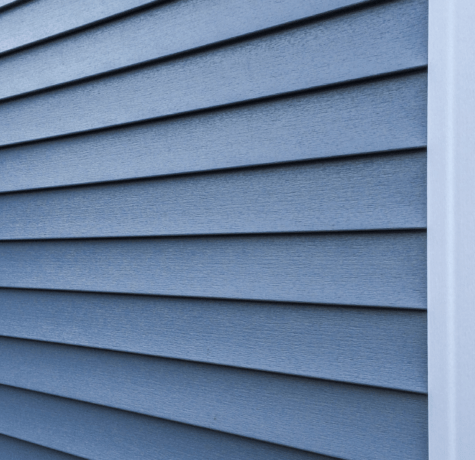 blue siding