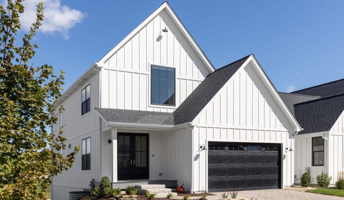 white-vertical-siding-house