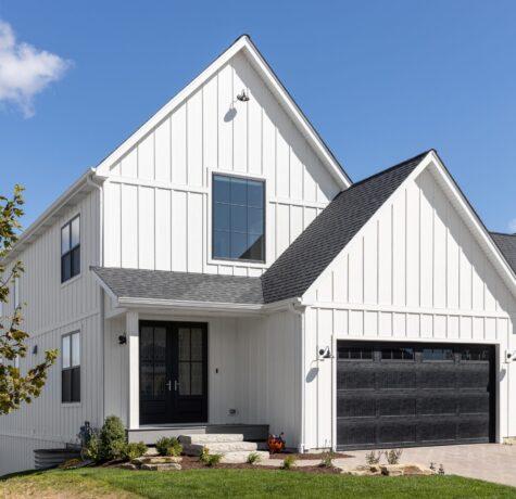 white-vertical-siding-house