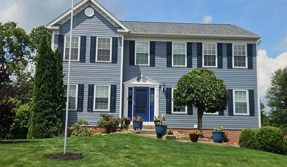 Sarver home New siding