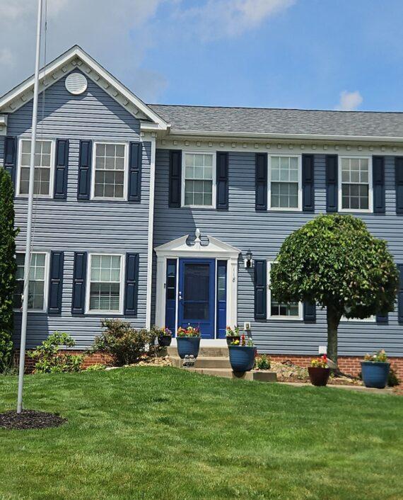 Sarver home New siding