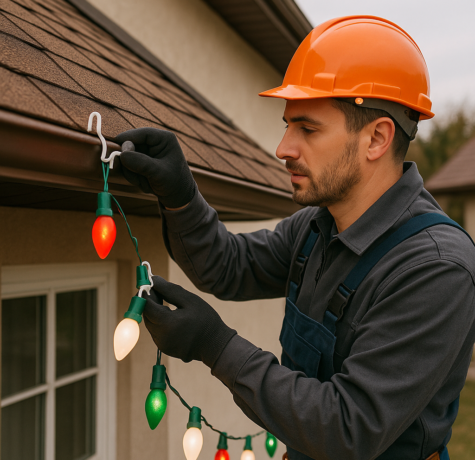 Best Hooks for Christmas Lights for a Secure Roof Display