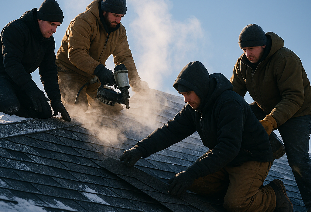 Asphalt Shingle Roof Installation in Winter: What You Need to Know