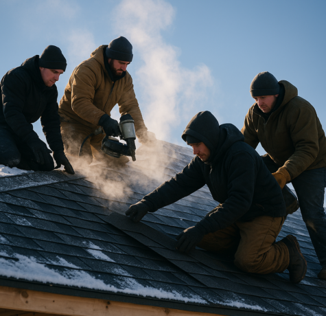 Asphalt Shingle Roof Installation in Winter: What You Need to Know