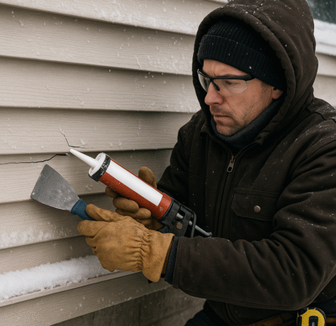 How Do Vinyl Siding Repairs Fix Winter Cracks and Gaps?