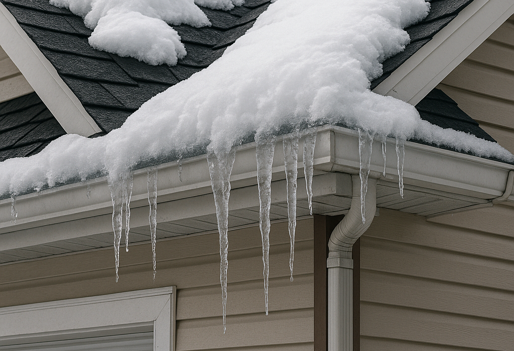 Roof Winter Damage: What Snow and Ice Are Really Doing to Your Home