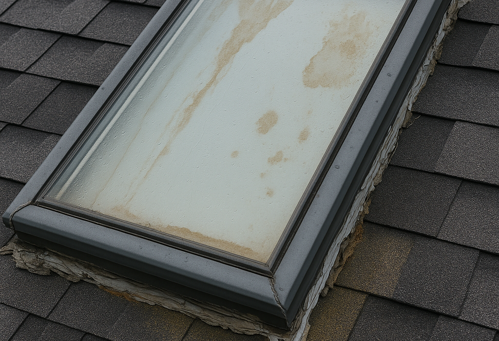 Leaking Skylights: Why Caulking Is Not a Real Fix