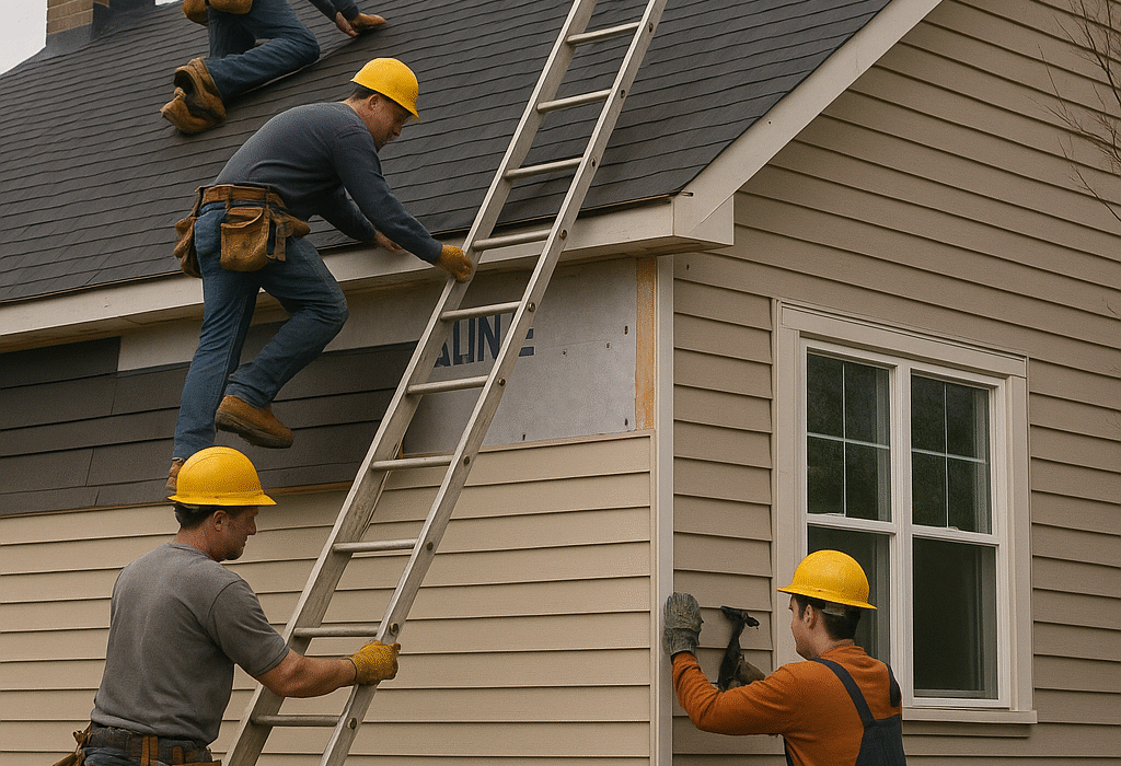 Exterior Home Renovations: What Is the Correct Order to Replace Roof, Siding and Windows
